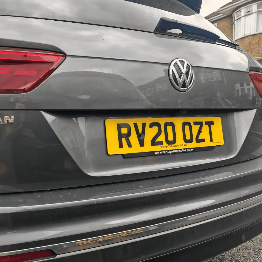 UK car registrations plates guide