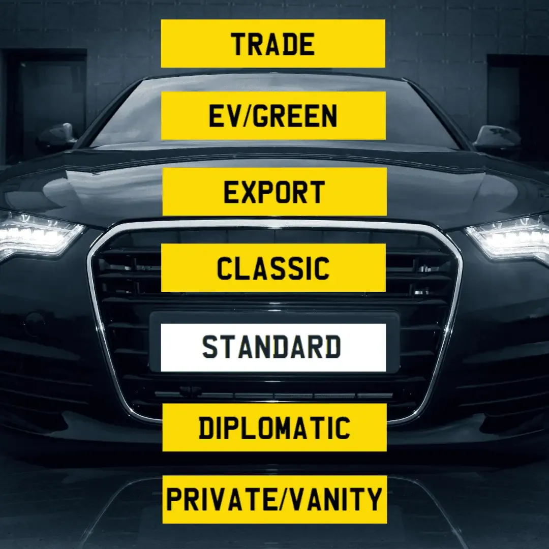 British number plates