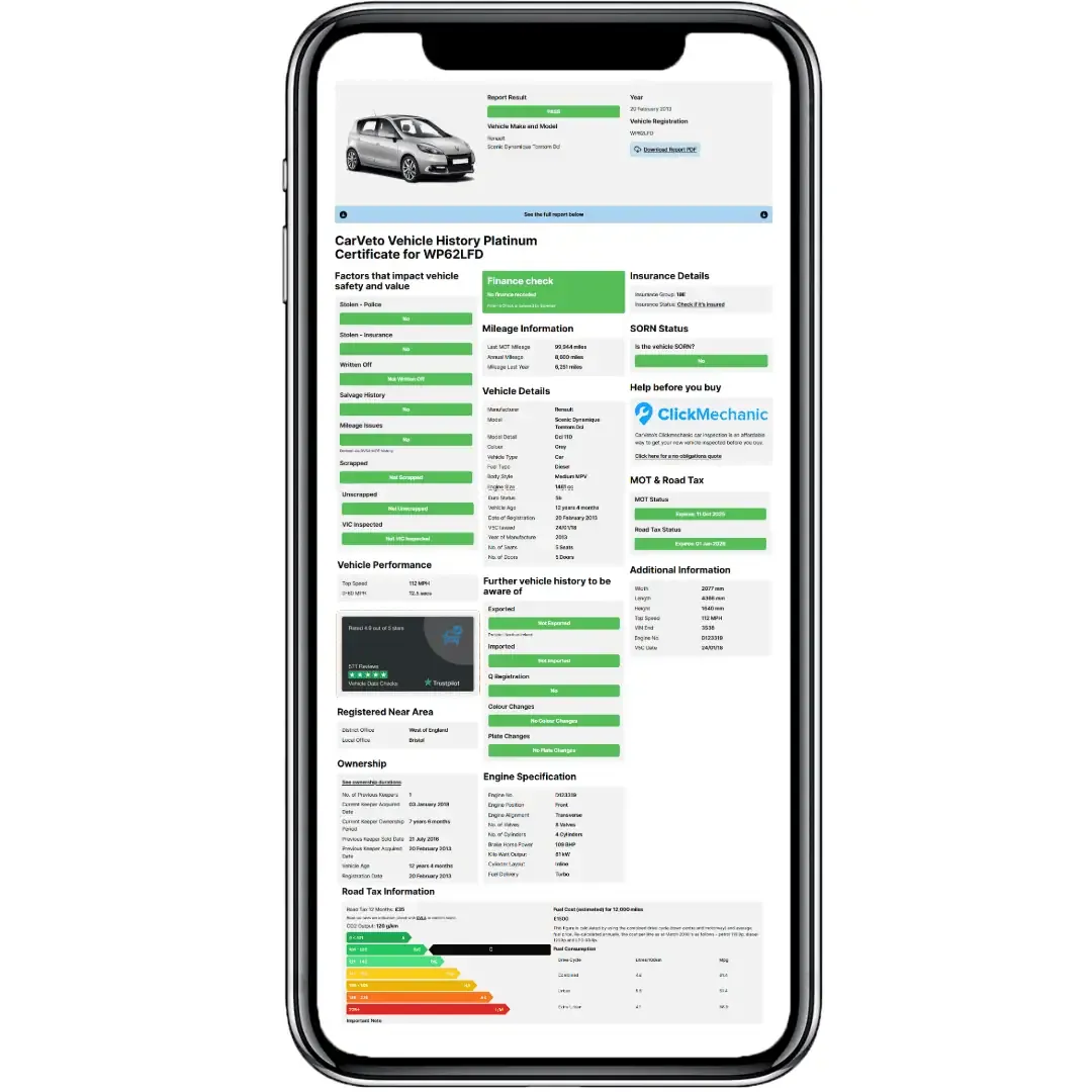 How to check a car online