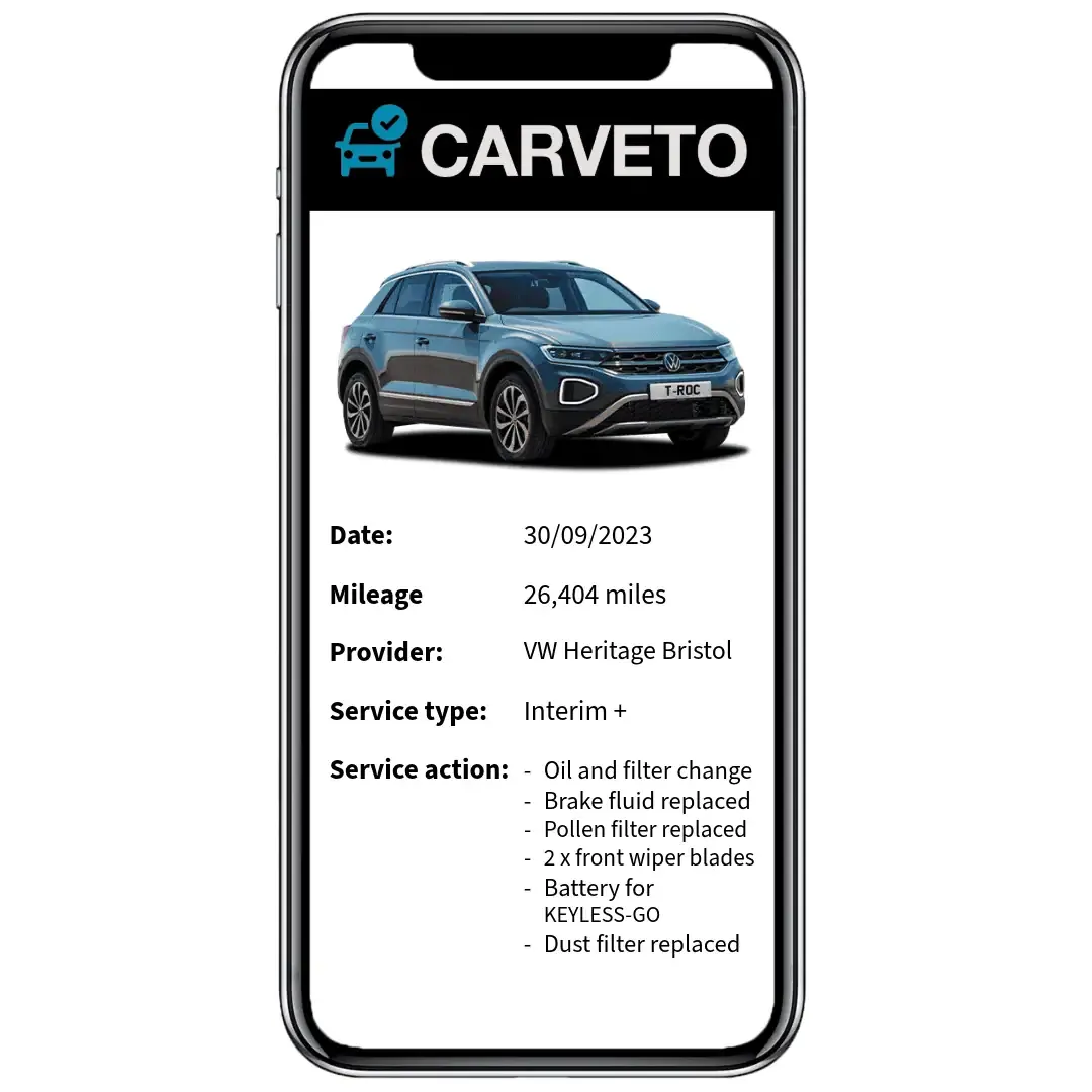 Online service history and digital maintenance records via OEM database