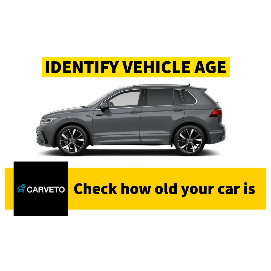 Check vehicle age and date of first registration